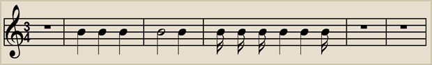 3/4 time has 3 beats to a bar with each beat having a value equal to 1 quarter note 